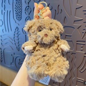 Cute Brown Teddy Bear Keychain